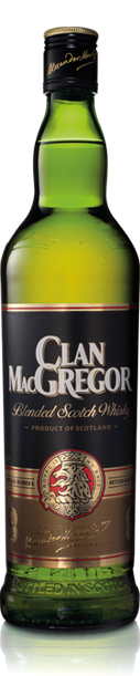 Clan MacGregor Whisky Bottle